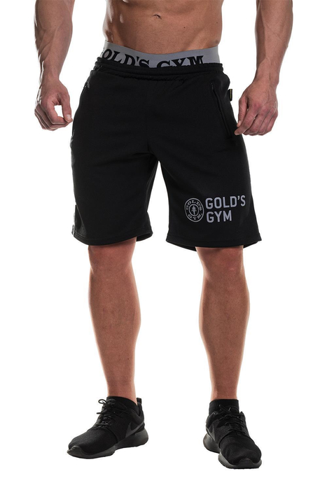 Golds Gym New Mesh Shorts Black Fitness Bodybuilding Clothes Mens