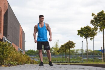 Golds Gym New Mesh Shorts Black Fitness Bodybuilding Clothes Mens L