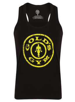 Golds Gym Ladies Muscle Joe Fitted Womens Tank Top Black Fitness Size XXS-L M