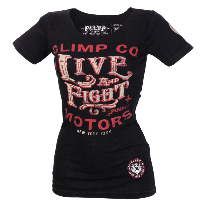 Olimp Live & Fight Ladys T ROSE SKULL S