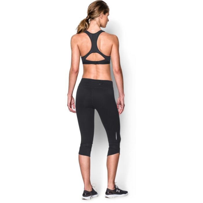 Under Armour HeatGear High Support Sports Bra - black