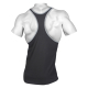 Golds Gym Muscle Joe Contrast Stringer Tank Top Black Fitness Sport M