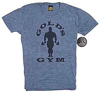 Golds Gym Subtle Toned Burnout Crew S