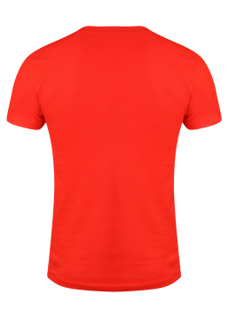 Golds Gym Muscle Joe T-Shirt Bodybuilding Fitness Clothes Red Cotton S
