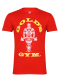 Golds Gym Muscle Joe T-Shirt Bodybuilding Fitness Clothes Red Cotton S