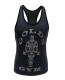 Golds Gym Ladies Loose Fit Muscle Tank Womens Top Charcoal Grey Size XS-L M
