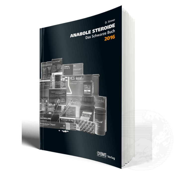 Anabole Steroide - Das schwarze Buch 2016 D. Sinner
