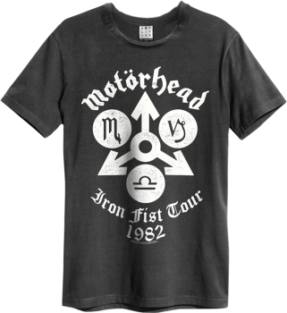 Amplified Mens Tee Motrhead Iron Fist Tour