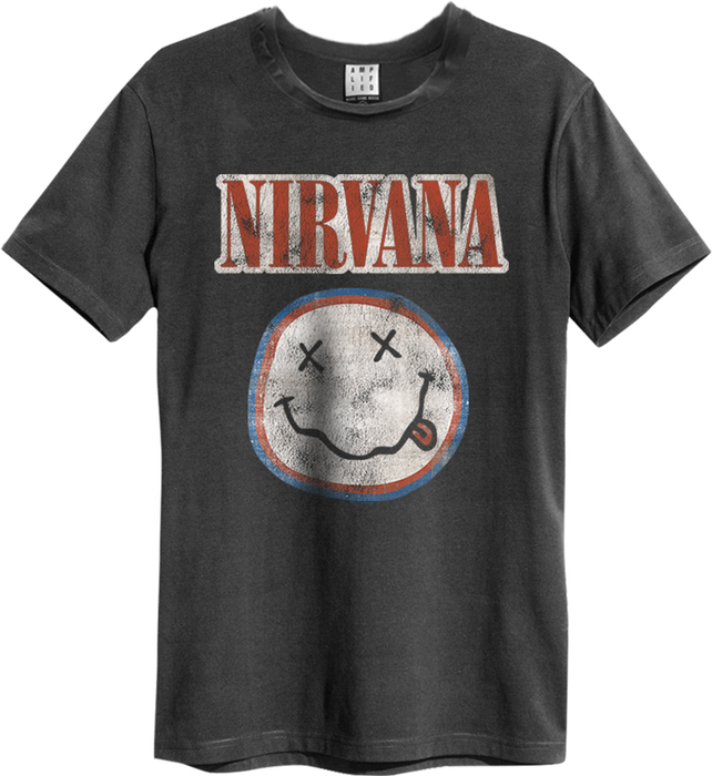 Amplified Mens T-Shirt Nirvana Colours XXL