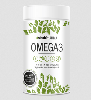 Sinob Omega-3 Max 75% 120 Kapseln