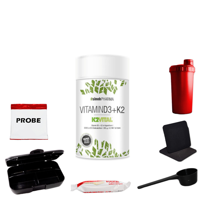 Blackline 2.0 Vitamin D3 + K2 60 Kapseln + Bonus Shaker
