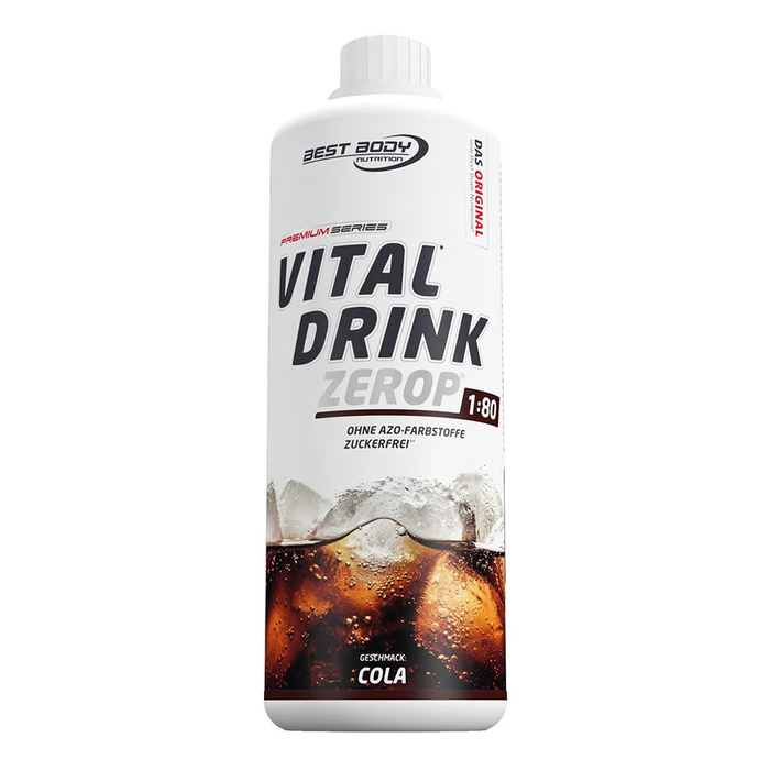 Best Body Vital Drink 1000ml Flasche Mineraldrink Cola