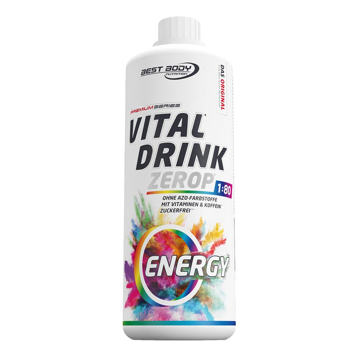 Best Body Vital Drink 1000ml Flasche Mineraldrink Energy