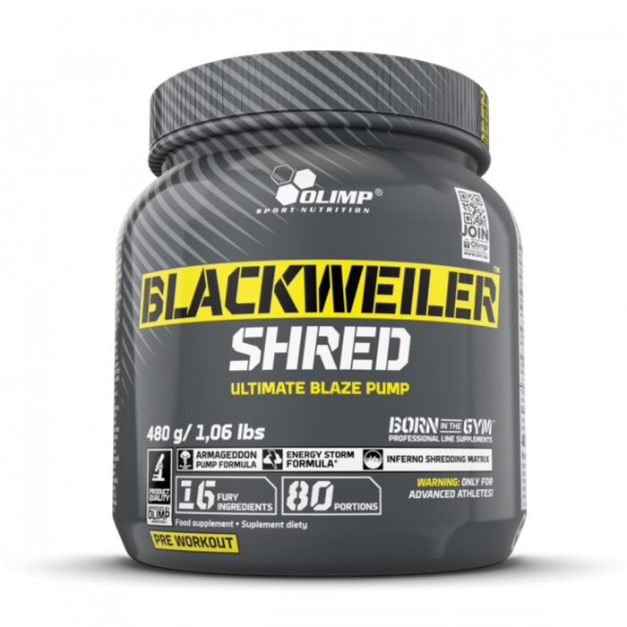 Olimp Blackweiler Shred 480g Pulver Dose Exotic Orange