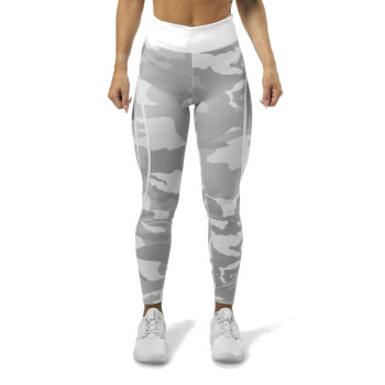 Better Bodies Camo High Tights 110837 White Camo XS