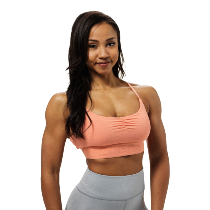 Better Bodies Chelsea Sport BH Sport Top Peach M