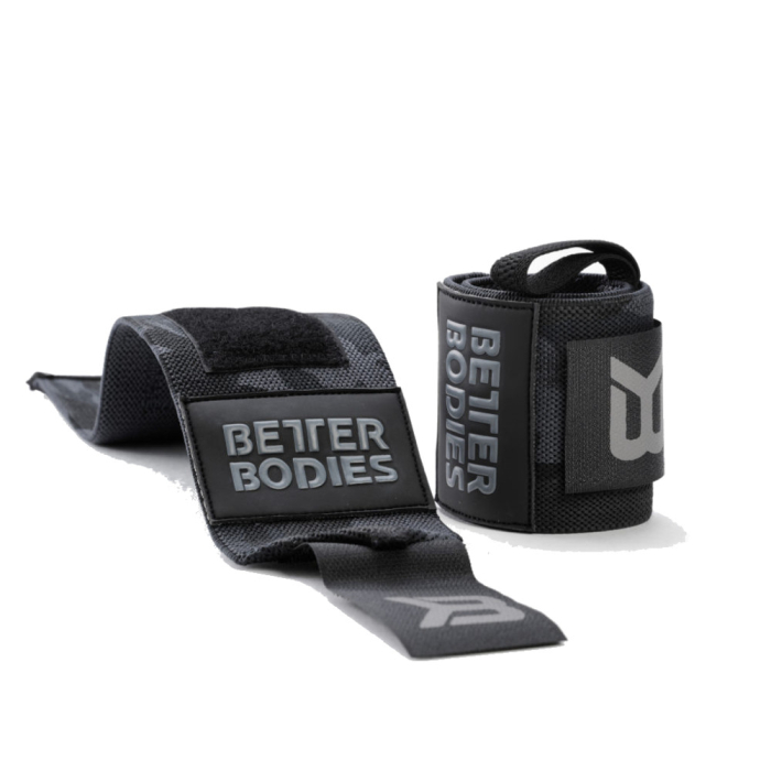 Better Bodies Camo Wrist Wraps 2018 918-blk