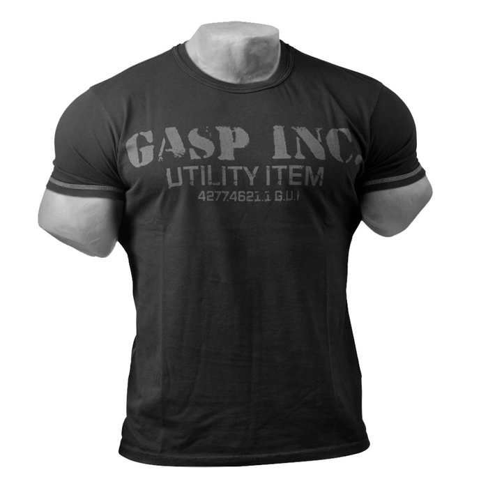 GASP Basic Utility Tee Herren T-Shirt Black XXL
