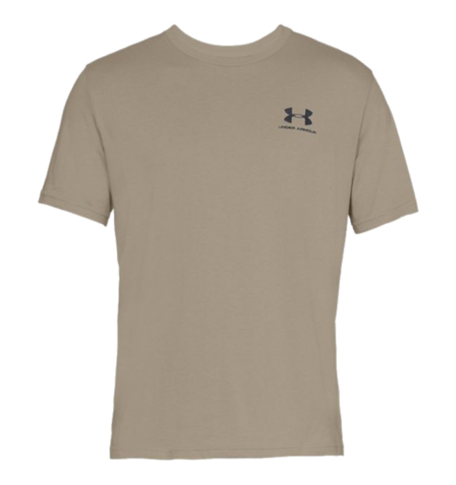 Under Armour Sportstyle T-Shirt mit kleinem Logo Beige S