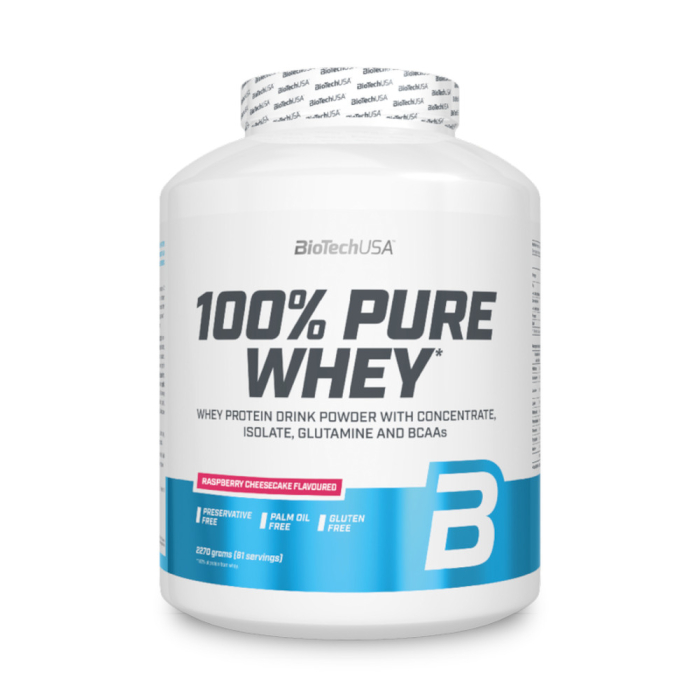 BioTech USA 100% Pure Whey 2,27kg Dose Schoko