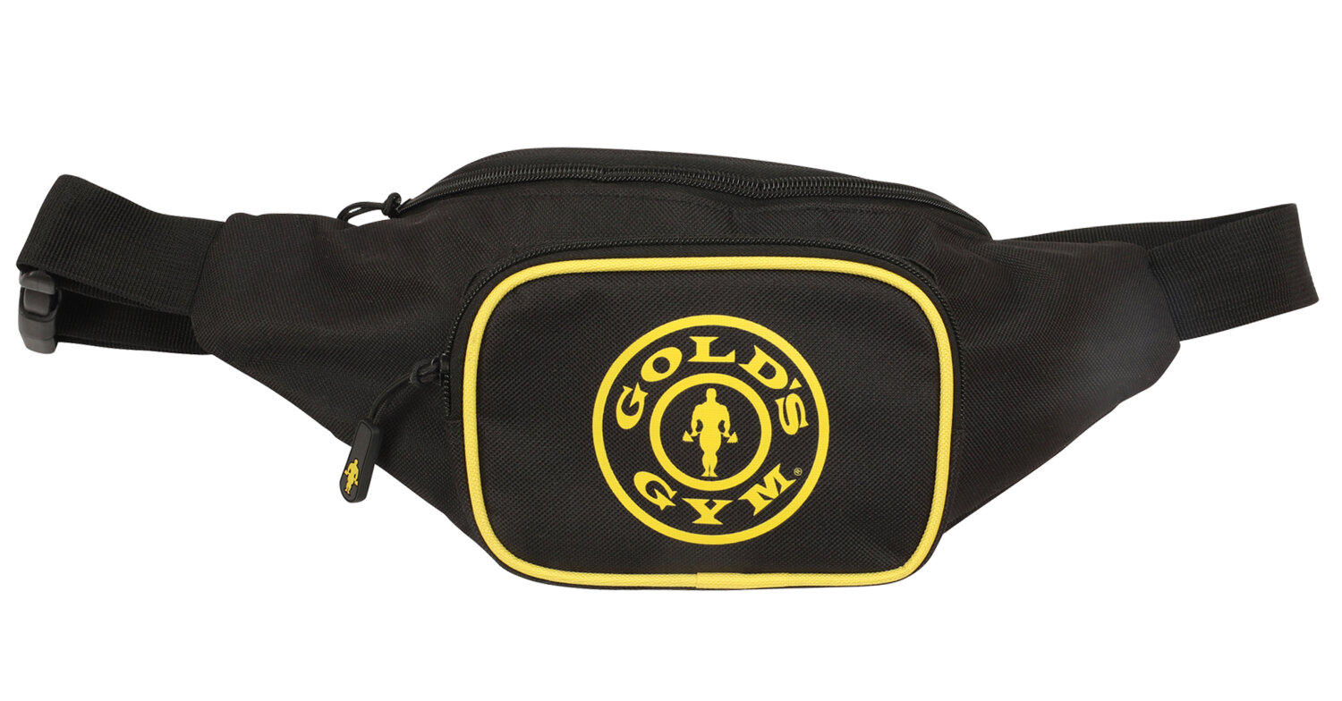 Golds Gym Bum Bag Black, 12,00