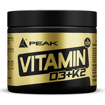 Peak Vitamin D3 + K2 120 Tabletten Dose