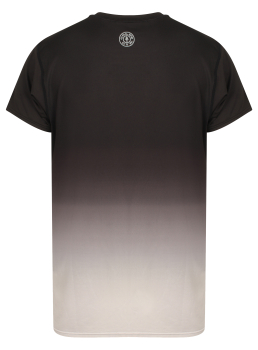Golds Gym Crew Neck Performance T-Shirt Black/Gradient M