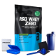 Biotech USA Iso Whey Zero Protein laktosefrei 500g Beutel + Bonus Riegel Vanilla-Cinnamon Roll