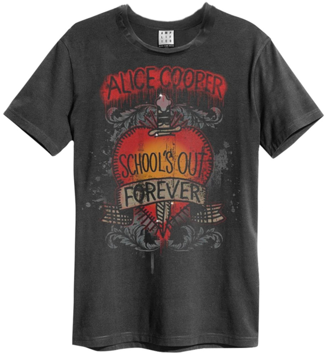 Amplified Unisex T-Shirt Alice Cooper Schools Out