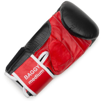 Benlee "Baggy" Sandsack Boxhandschuhe Schwarz-Rot M