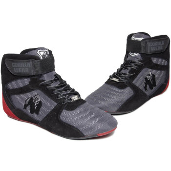 Gorilla Wear Shoes Perry High Tops Pro grey/black/red