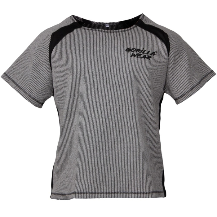 Gorilla Wear augustine Old School Work Out Top grey XXL/3XL