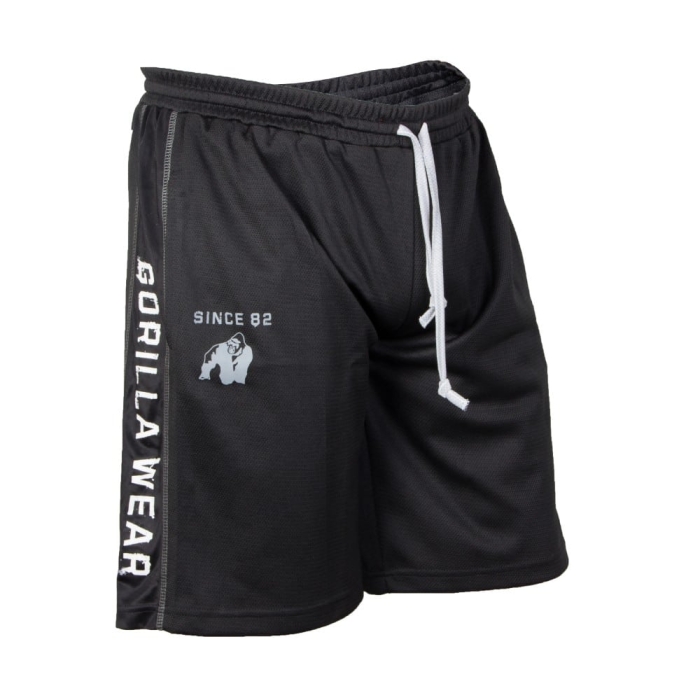 Gorilla Wear Functional Mesh Short black-white