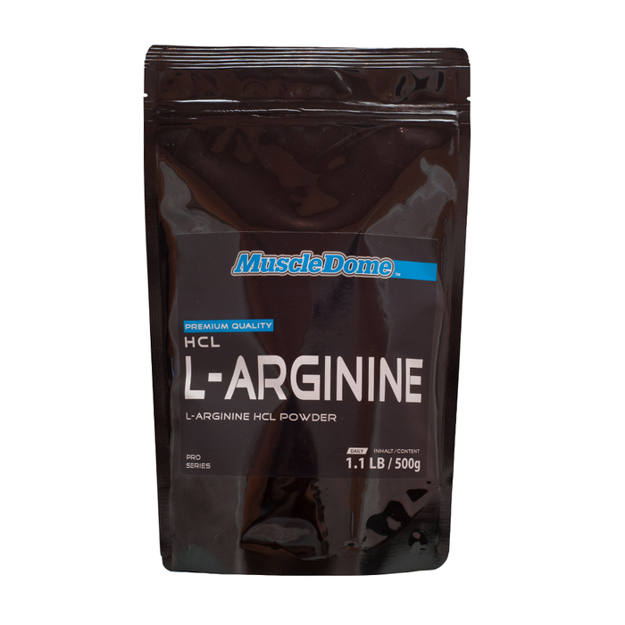 MuscleDome L-Arginin HCL Pulver 500g Beutel