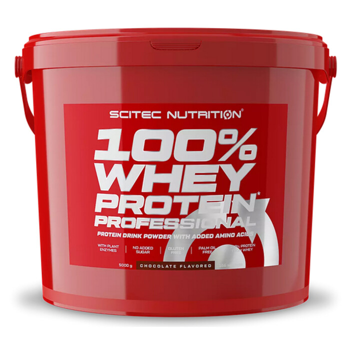 Scitec Nutrition Whey Protein Professional 5kg Eimer Erdbeere