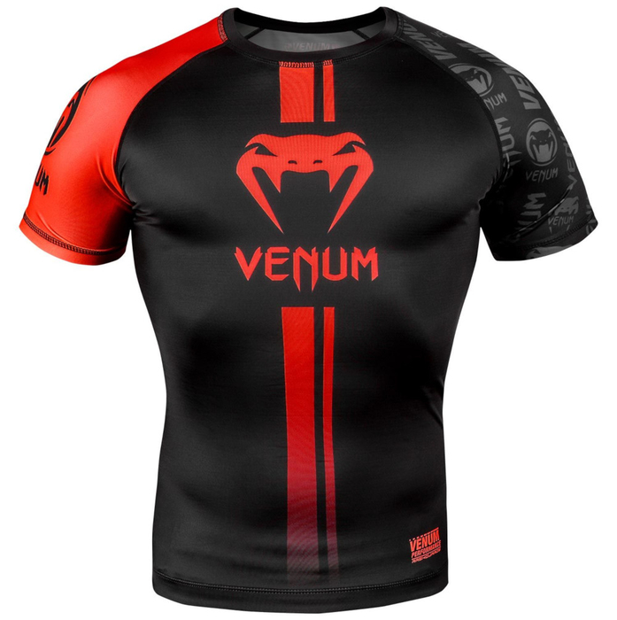 Venum Logos Rashguard - Short Sleeve