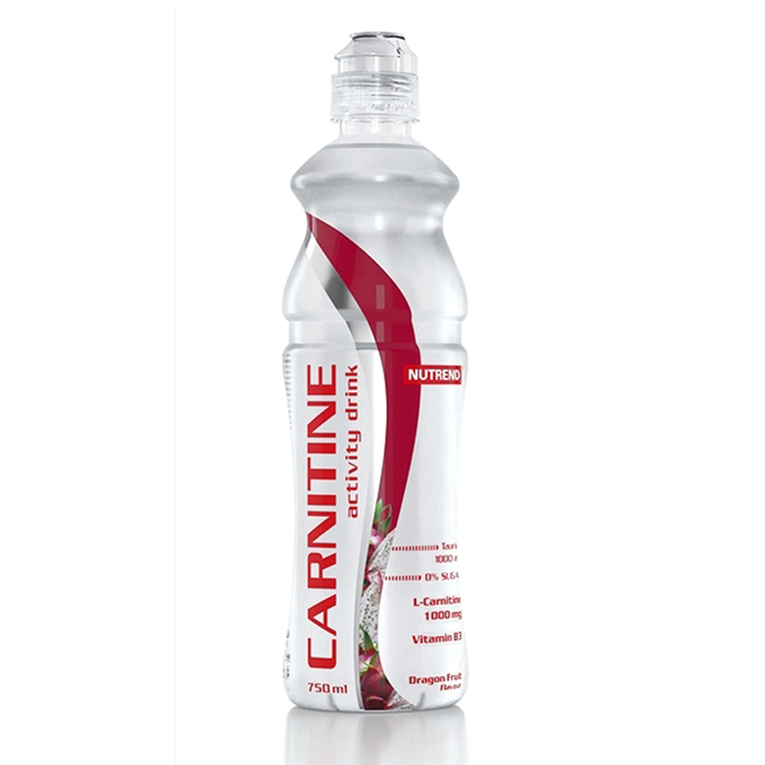 Nutrend Carnitine Activity Drink with Caffeine 750ml Flasche Raspberry