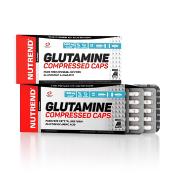 Nutrend Glutamine Compressed Caps 120 Kapsel Packung