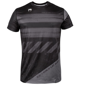 Venum AMRAP Dry Tech T-Shirt Black-Grey