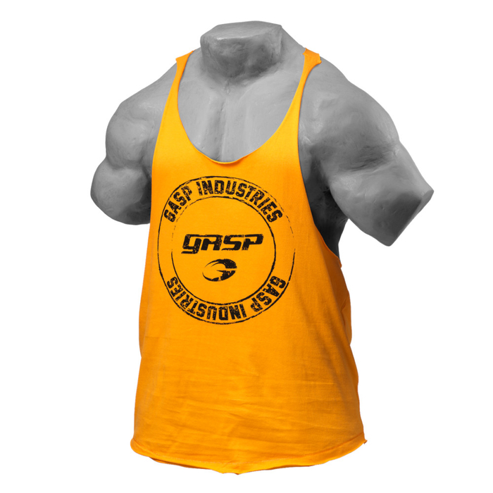 GASP Stringer Tank Top Yellow S