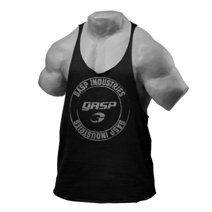 GASP Stringer Tank Top Black XL