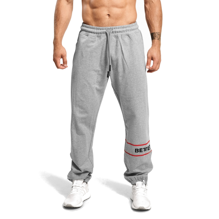 Better Bodies Tribeca Sweat Pants Grey Melange S
