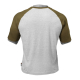 GASP Raglan Tee Dark Olive XXXL
