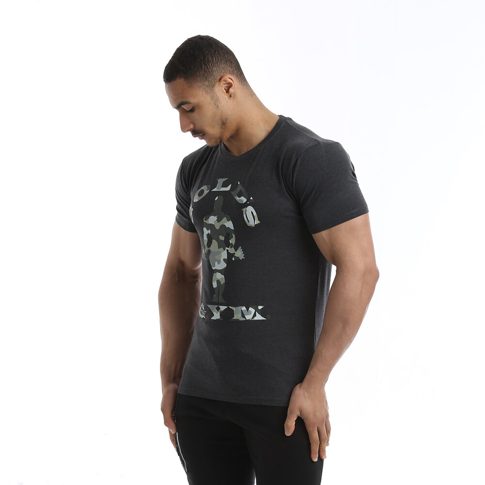 gym king camo t shirt