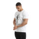 Golds Gym Camo Joe Printed T-Shirt White S