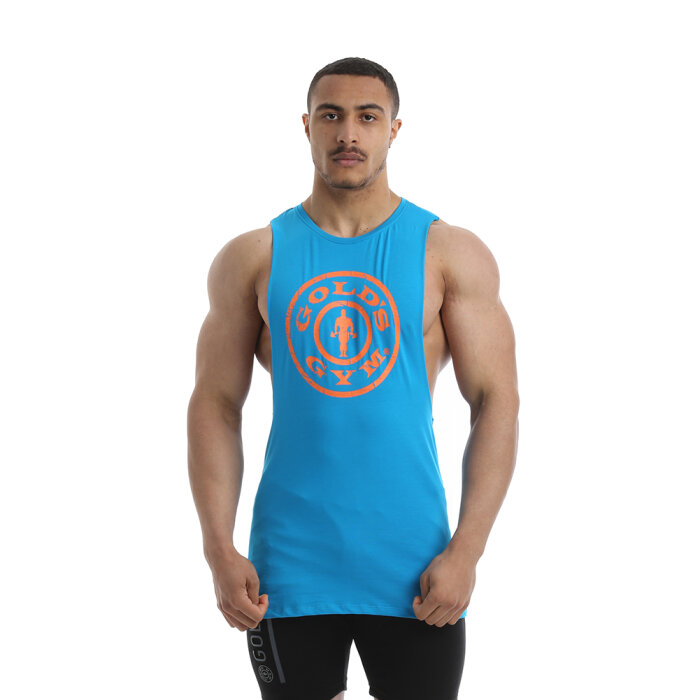 Golds Gym Drop Drop Armhole Vest Tank Top türkisblau xl