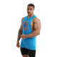 Golds Gym Drop Drop Armhole Vest Tank Top türkisblau xl