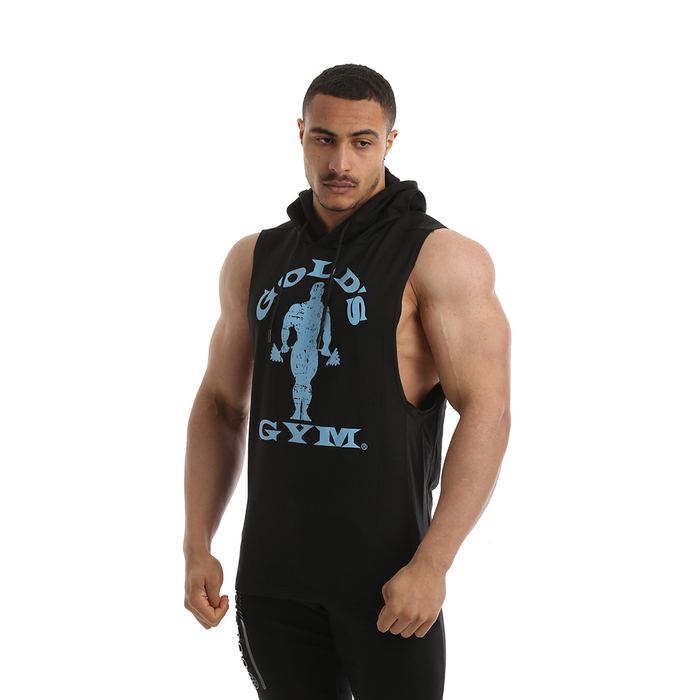 Golds Gym Mens Drop Armhole Sweatshirt black XL