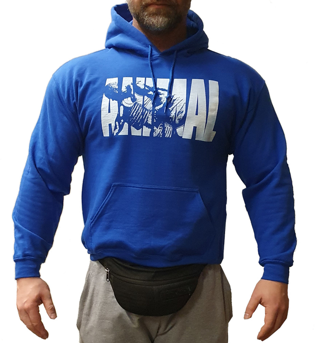 Universal Nutrition Animal Hooded Sweater Blau XXXXL