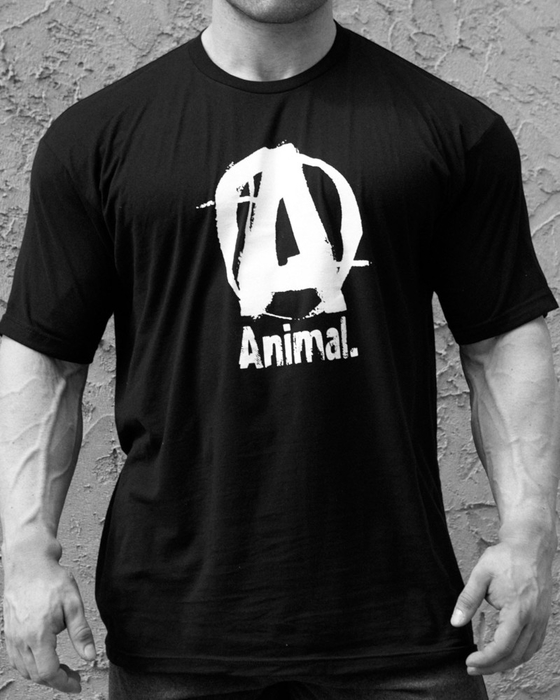 Universal Nutrition ANIMAL LOGO Shirt Black M